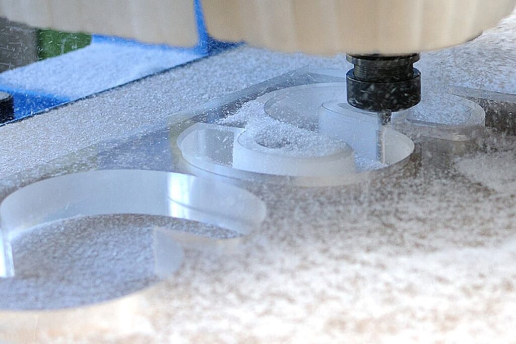 CNC machining of polycarbonate