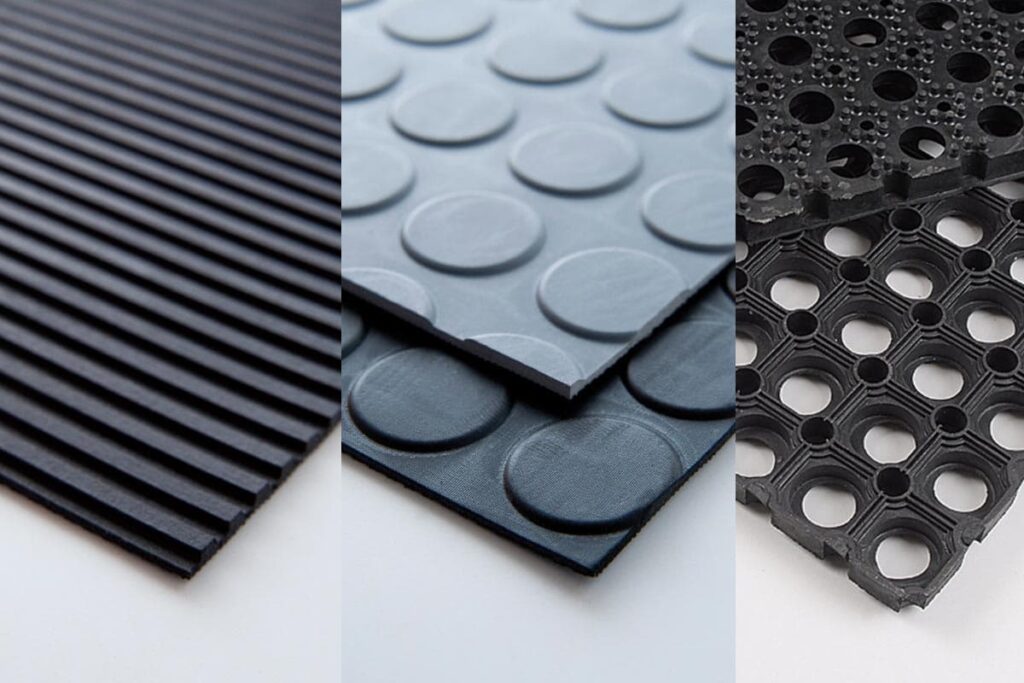 Floor rubber